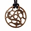 Trisquelion amulet Vendel styl, brąz - Celtic Webmerchant