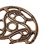 Trisquelion Amulett Vendel Stil, Bronze - Celtic Webmerchant