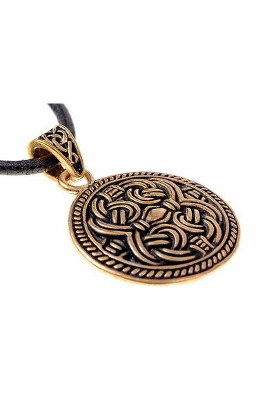Disk vedhæng Borre-stil, bronze - Celtic Webmerchant