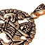 Gokstad jeździec amulet, brąz - Celtic Webmerchant