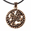 Gokstad jeździec amulet, brąz - Celtic Webmerchant