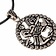 Gokstad jinete amuleto, plateado - Celtic Webmerchant