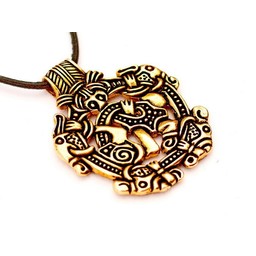 Viking juvel Norfolk Borre stil, bronze - Celtic Webmerchant