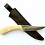 cuchillo de caza histórico, acero de Damasco - Celtic Webmerchant