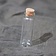 Glass bottle 2x6 cm - Celtic Webmerchant