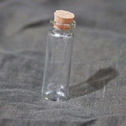 Glas flaske 2x6 cm