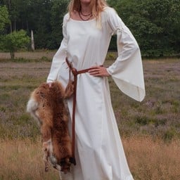 Medieval gothic dress Iseult, natural - Celtic Webmerchant