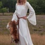 Medieval gothic dress Iseult, natural - Celtic Webmerchant