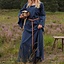 Mittelalterliches Gothic Kleid Iseult, blau - Celtic Webmerchant