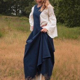 Surcotte medieval Isabeau, azul - Celtic Webmerchant