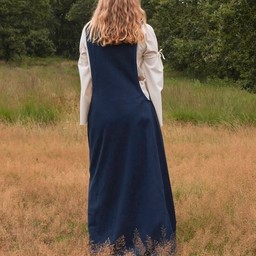 Middeleeuwse surcotte Isabeau, blauw - Celtic Webmerchant