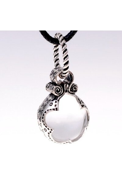 Gotland cristal de montagne Viking M, argentait - Celtic Webmerchant
