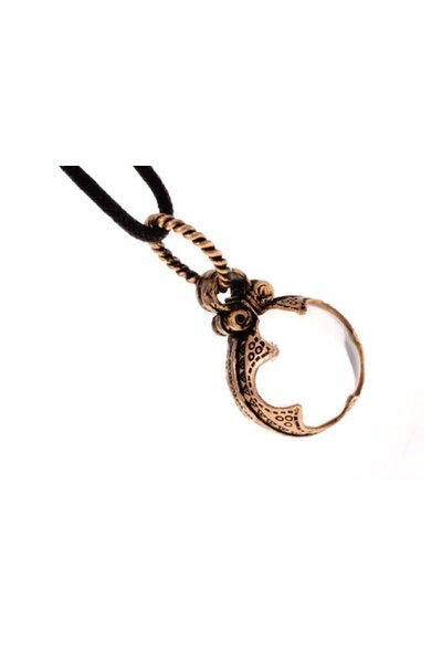 Gotland Viking berg kristall L, brons - Celtic Webmerchant