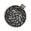 Anglo-Saxon orm amulett, försilvrade - Celtic Webmerchant