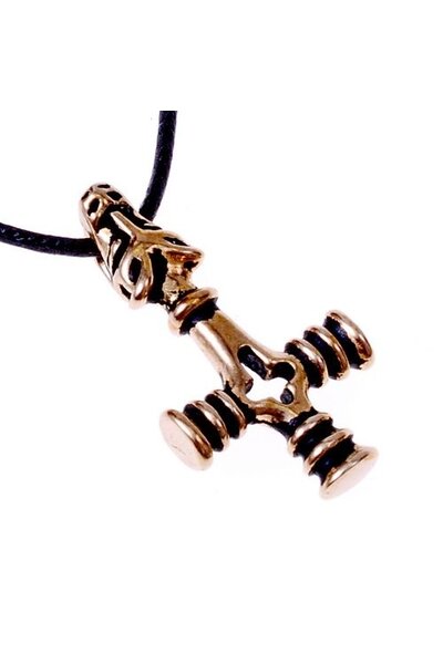 martello piccolo islandese Thor, bronzo - Celtic Webmerchant