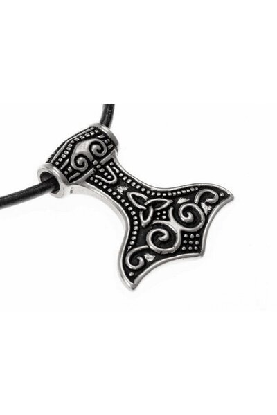 Rusvik Thor's hammer, silvered - Celtic Webmerchant