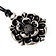 Tudor Rose amulet, forsølvede - Celtic Webmerchant