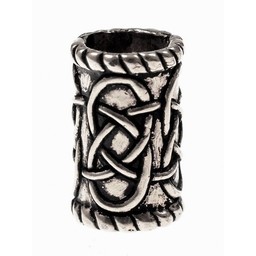 bourrelet cylindrique barbe, argenté - Celtic Webmerchant