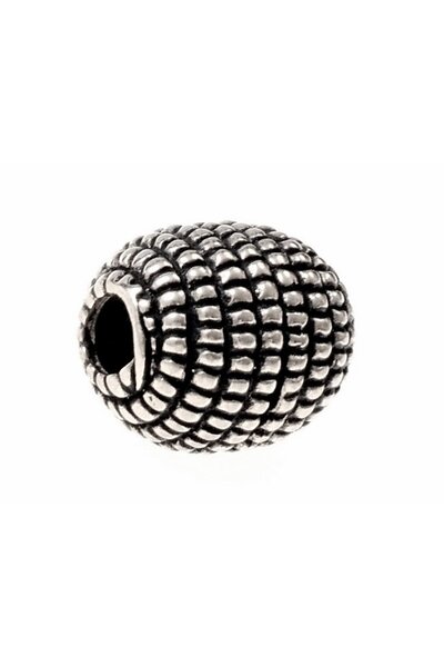 Viking skägg BEAD Rusvik, försilvrade brons - Celtic Webmerchant