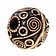 Viking beard bead Birka, bronze - Celtic Webmerchant