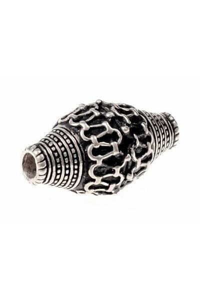 Viking bead Sverige, forsølvet bronze - Celtic Webmerchant