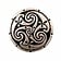 Bague Celtique avec triskelion, bronze - Celtic Webmerchant