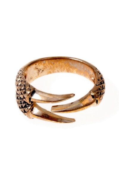 Ring dragon claw, bronze - Celtic Webmerchant