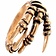 Viking Ravenclaw anillo, bronce - Celtic Webmerchant