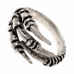 Viking ring Ravenclaw, forsølvet bronze - Celtic Webmerchant