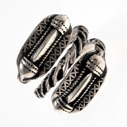 Germanic järnåldern Ring Naustdal, försilvrad - Celtic Webmerchant