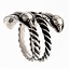 Germansk jernalder ring Naustdal, forsølvede - Celtic Webmerchant