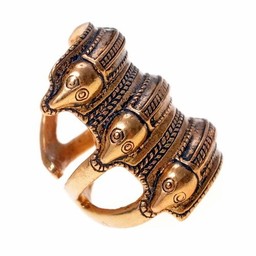 Germansk jernalder ring Segerstad, bronze - Celtic Webmerchant