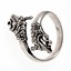 Viking Ring Haithabu, försilvrad - Celtic Webmerchant