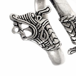 anneau Viking Haithabu, argenté - Celtic Webmerchant