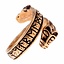 anillo de peldaño con cabezas de lobo, bronce - Celtic Webmerchant