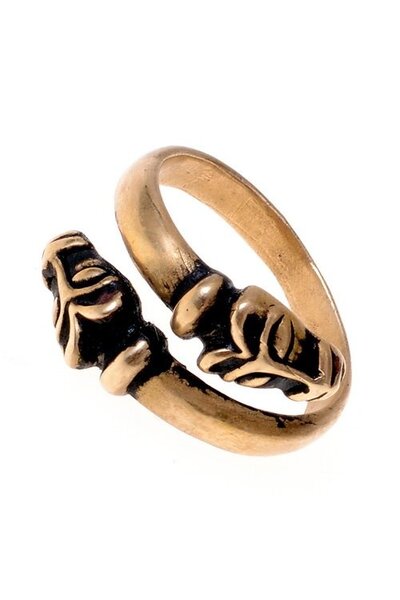 Island Viking Ring, Bronze - Celtic Webmerchant