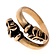 anillo de Islandia de Viking, bronce - Celtic Webmerchant