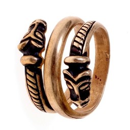 Luksuriøs Island Viking ring, bronze - Celtic Webmerchant