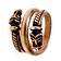 Luxe IJsland Vikingring, brons - Celtic Webmerchant