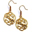 Boucles d'oreilles noeud celtique, bronze - Celtic Webmerchant