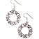 Boucles d'oreilles couronne celtique, argentait - Celtic Webmerchant