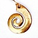 Orecchini celtici con spirale, bronzo - Celtic Webmerchant