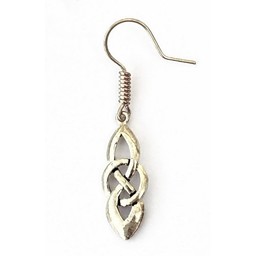Celtic earrings Dagda, silvered - Celtic Webmerchant