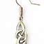 Boucles d'oreilles celtiques Dagda, SILVERED - Celtic Webmerchant