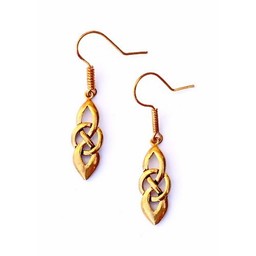 Boucles d'oreilles celtiques Dagda, bronze - Celtic Webmerchant