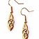 Celtic earrings Dagda, bronze - Celtic Webmerchant