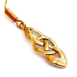 Celtic earrings Dagda, bronze - Celtic Webmerchant
