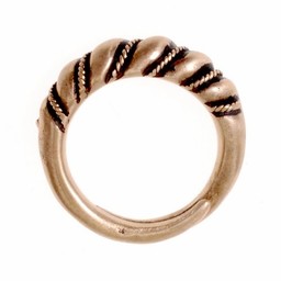 Vichingo anello Danelaw, bronzo - Celtic Webmerchant