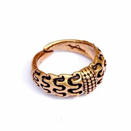 Vichingo anello Orupgaard, in bronzo - Celtic Webmerchant