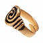 Anglosajona anillo 7 y 8 de siglo, plateado - Celtic Webmerchant